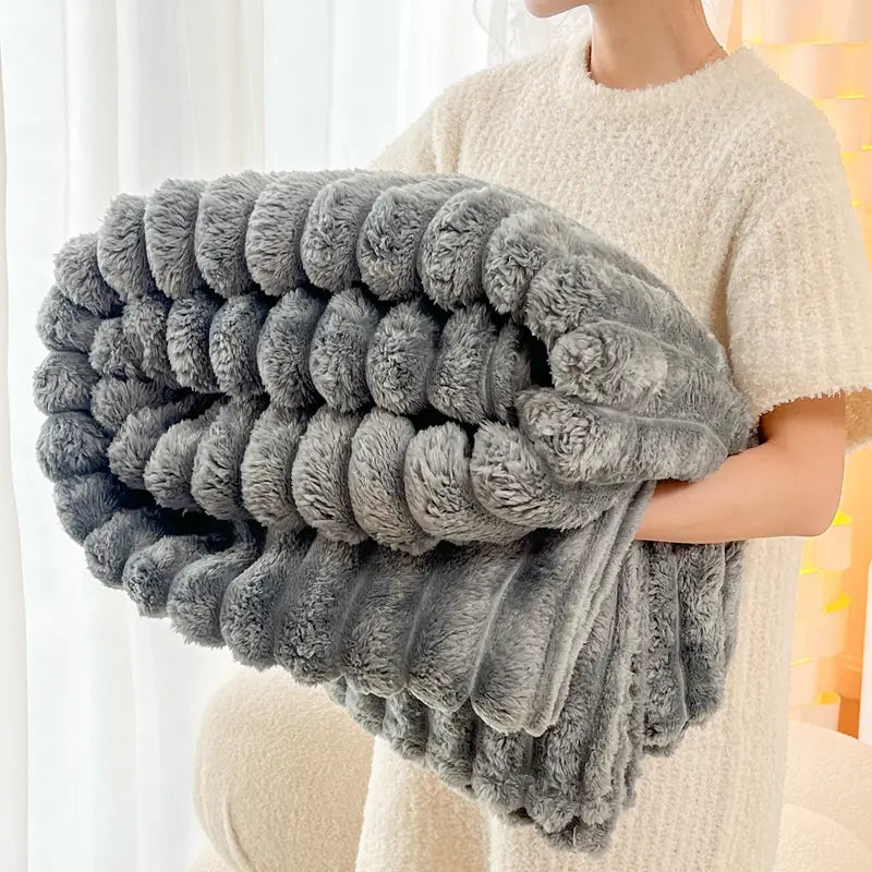 LEC HOUSE Soft Cozy Fleece Large Blanket Throws - Couch Blanket, Mother'S Day Birthday Gifts for Mom, Summer Throw for Home Bedroom Decor (6 Colors)