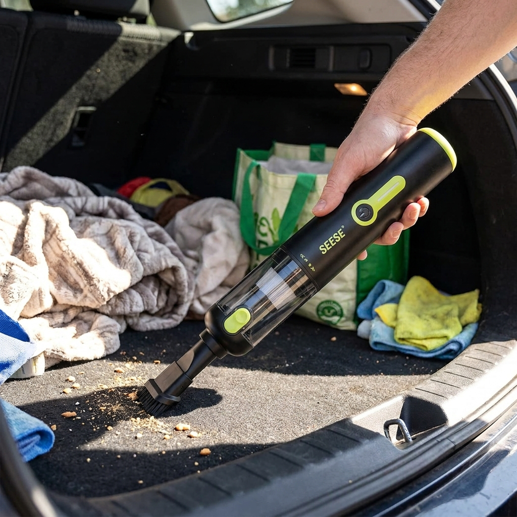 SEESE Car Vacuum lifestyle