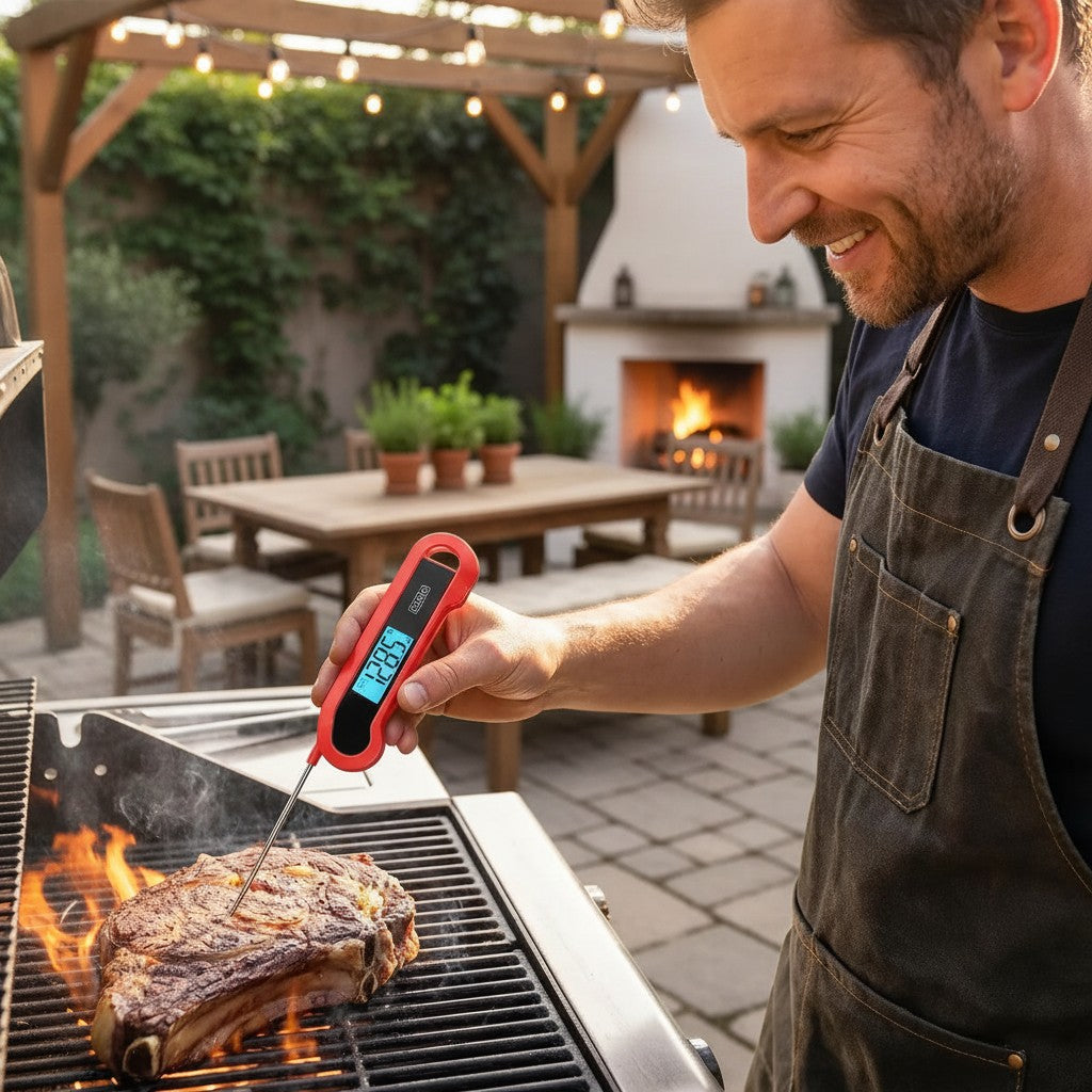 Kaveria Digital Instant Read Meat Thermometer