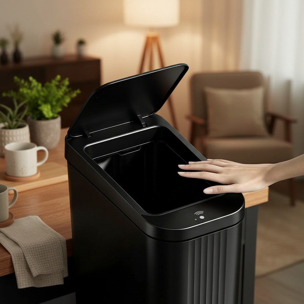 Kaveria Touchless Sensor Trash Can 2-Pack