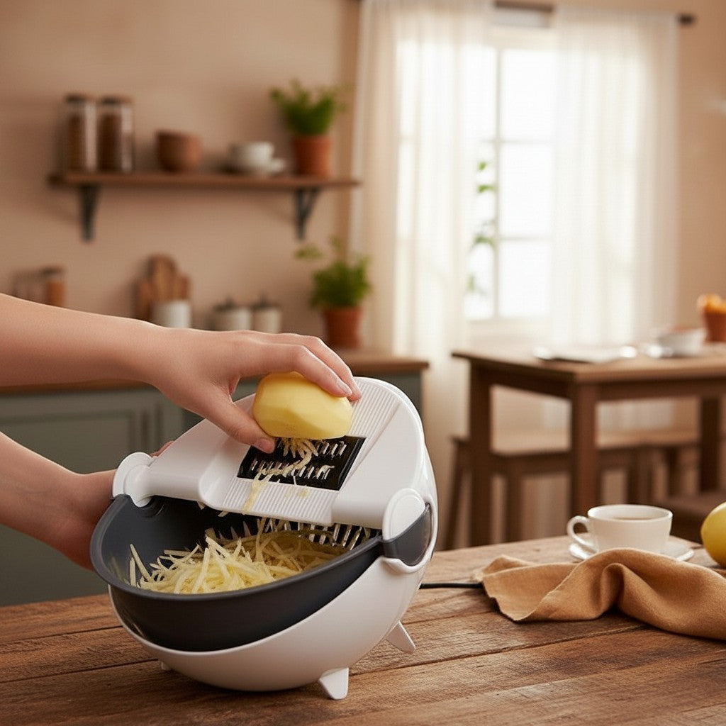 Kaveria 9-in-1 Veggie Slicer & Grater